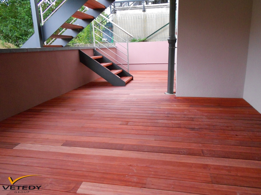 Dřevěná terasa Softline® - Padouk