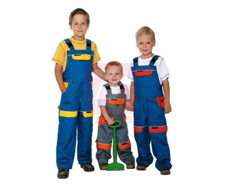 Dětské pracovní oděvy pro naše malé kutily
