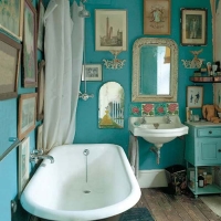 Vintage koupelna - Zdroj: http://bathroomist.com/